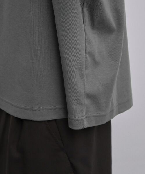 tk.TAKEO KIKUCHI / ティーケー タケオキクチ カットソー | スムースシルケット レイヤードカットソー | 詳細21