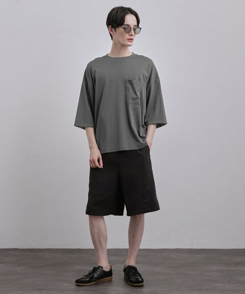 tk.TAKEO KIKUCHI / ティーケー タケオキクチ カットソー | スムースシルケット レイヤードカットソー | 詳細7