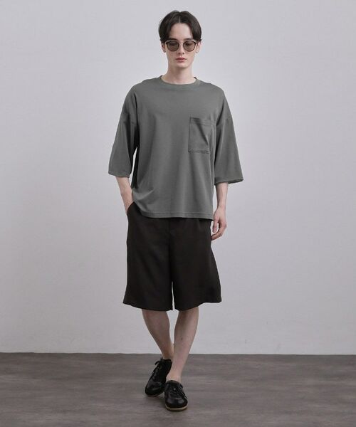 tk.TAKEO KIKUCHI / ティーケー タケオキクチ カットソー | スムースシルケット レイヤードカットソー | 詳細8