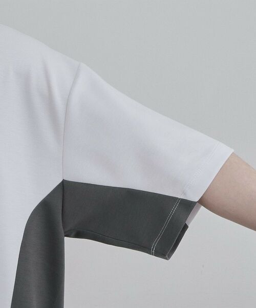 tk.TAKEO KIKUCHI / ティーケー タケオキクチ カットソー | サイド切り替えカットソー | 詳細18
