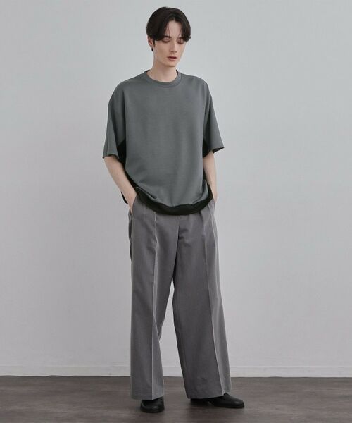 tk.TAKEO KIKUCHI / ティーケー タケオキクチ カットソー | サイド切り替えカットソー | 詳細7