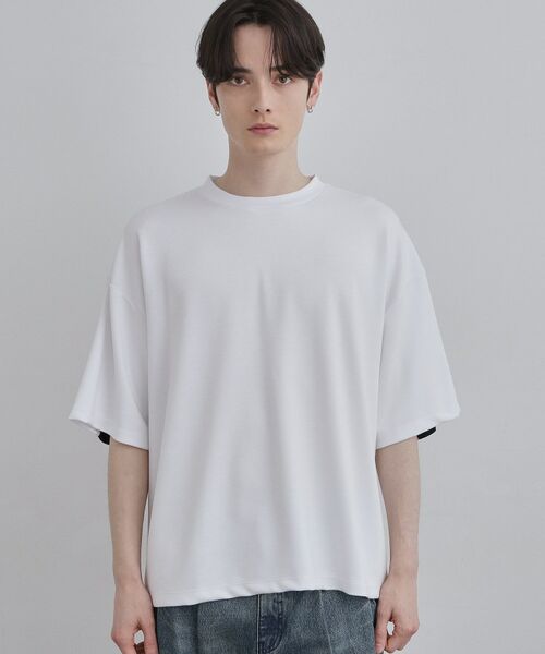 tk.TAKEO KIKUCHI / ティーケー タケオキクチ カットソー | バックラインカットソー | 詳細14