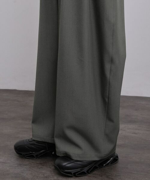 tk.TAKEO KIKUCHI / ティーケー タケオキクチ パンツ | ディープタックスラックス | 詳細22