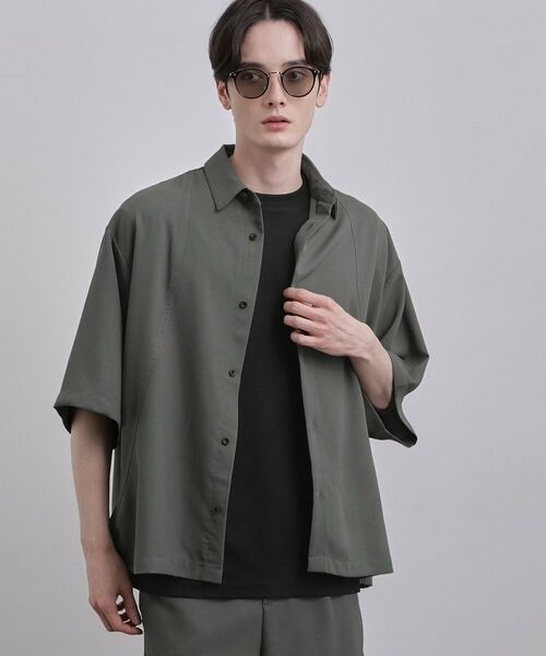 tk.TAKEO KIKUCHI / ティーケー タケオキクチ シャツ・ブラウス | 【UVカット／ストレッチ】NEUTRAXシリーズ 半袖シャツ | 詳細2