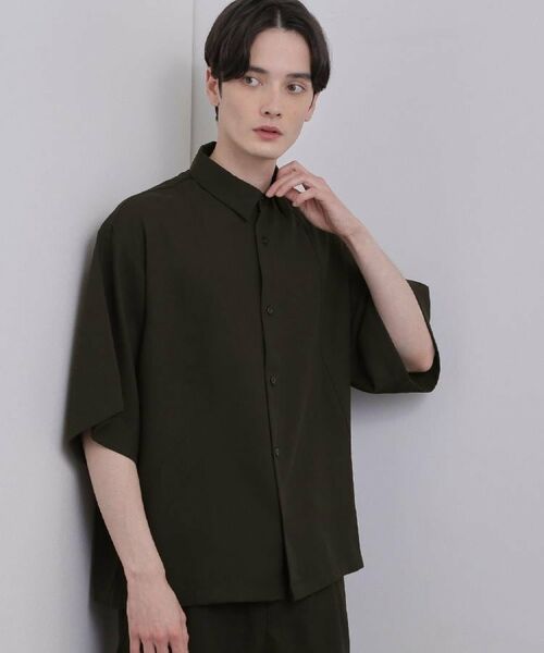 tk.TAKEO KIKUCHI / ティーケー タケオキクチ シャツ・ブラウス | 【UVカット／ストレッチ】NEUTRAXシリーズ 半袖シャツ | 詳細8