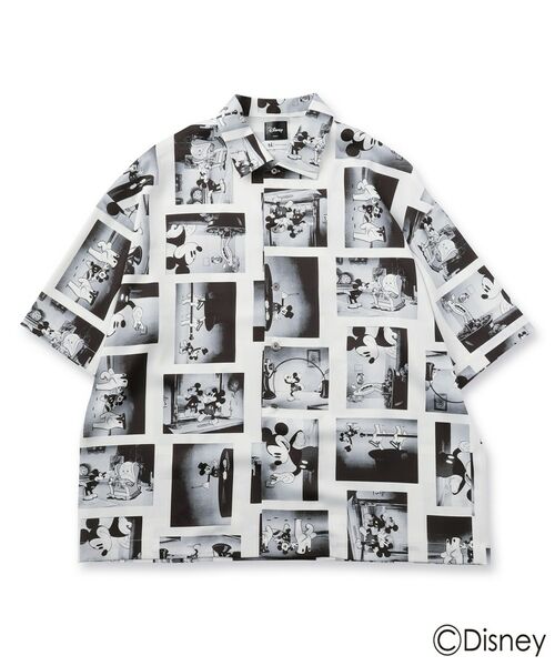 tk.TAKEO KIKUCHI / ティーケー タケオキクチ シャツ・ブラウス | Disney capsule collection 総柄シャツ | 詳細1