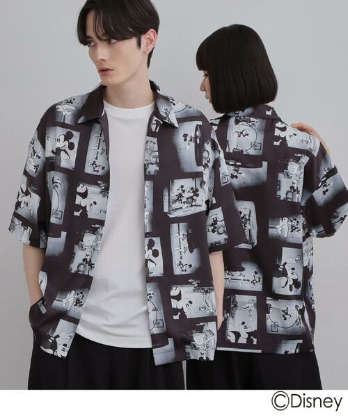tk.TAKEO KIKUCHI / ティーケー タケオキクチ シャツ・ブラウス | Disney capsule collection 総柄シャツ | 詳細19
