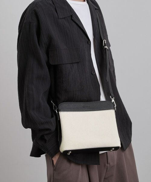 tk.TAKEO KIKUCHI / ティーケー タケオキクチ ショルダーバッグ | フラットショルダーバッグ（オフホワイト(503)）