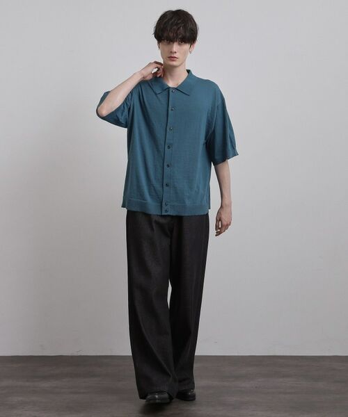 tk.TAKEO KIKUCHI / ティーケー タケオキクチ ニット・セーター | 半袖ニットシャツ | 詳細10