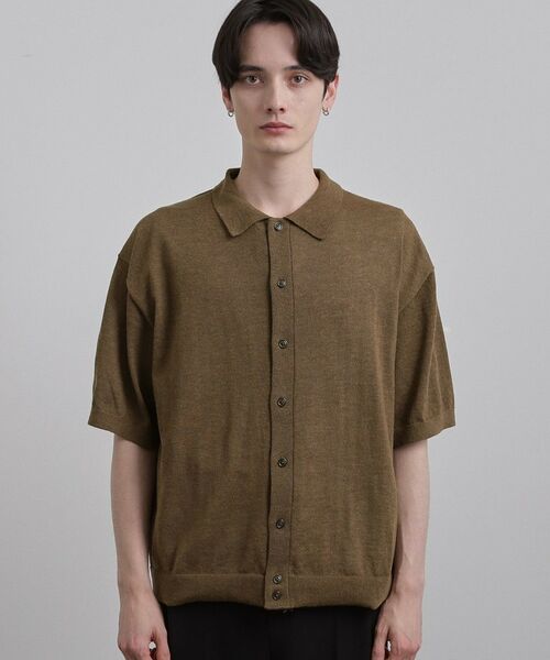 tk.TAKEO KIKUCHI / ティーケー タケオキクチ ニット・セーター | 半袖ニットシャツ | 詳細13