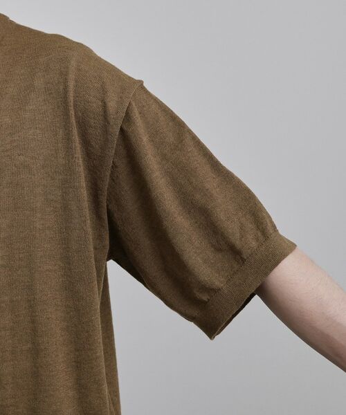 tk.TAKEO KIKUCHI / ティーケー タケオキクチ ニット・セーター | 半袖ニットシャツ | 詳細17