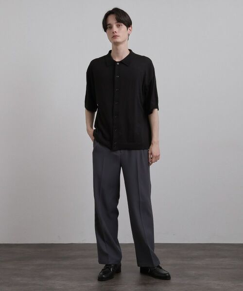 tk.TAKEO KIKUCHI / ティーケー タケオキクチ ニット・セーター | 半袖ニットシャツ | 詳細3