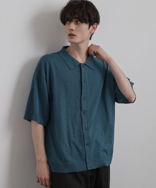 tk.TAKEO KIKUCHI / ティーケー タケオキクチ ニット・セーター | 半袖ニットシャツ | 詳細9