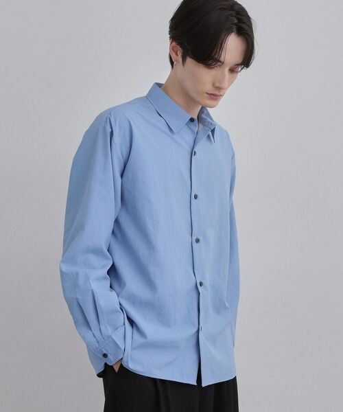 tk.TAKEO KIKUCHI / ティーケー タケオキクチ シャツ・ブラウス | レギュラーカラーシャツ（ブルー(092)）
