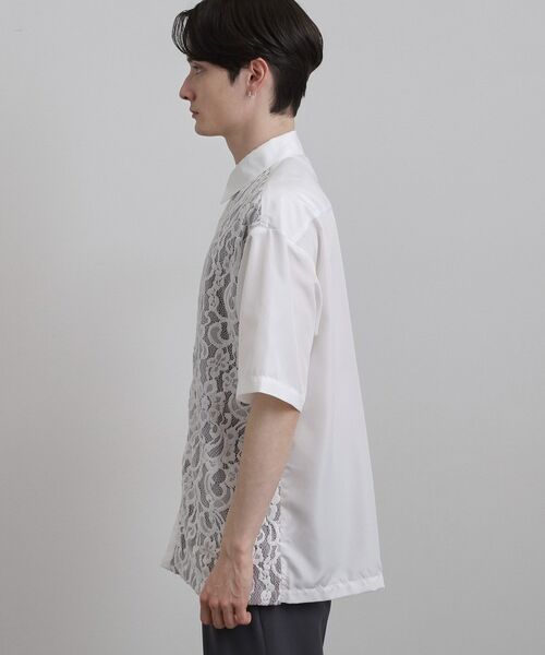 tk.TAKEO KIKUCHI / ティーケー タケオキクチ シャツ・ブラウス | 半袖レースシャツ | 詳細14