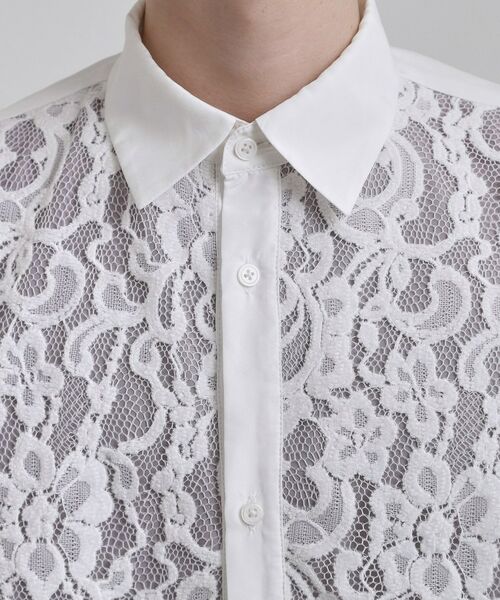 tk.TAKEO KIKUCHI / ティーケー タケオキクチ シャツ・ブラウス | 半袖レースシャツ | 詳細16