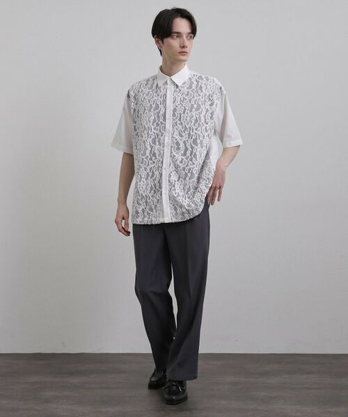 tk.TAKEO KIKUCHI / ティーケー タケオキクチ シャツ・ブラウス | 半袖レースシャツ | 詳細3