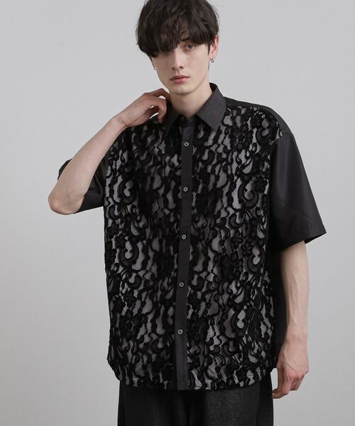 tk.TAKEO KIKUCHI / ティーケー タケオキクチ シャツ・ブラウス | 半袖レースシャツ | 詳細5