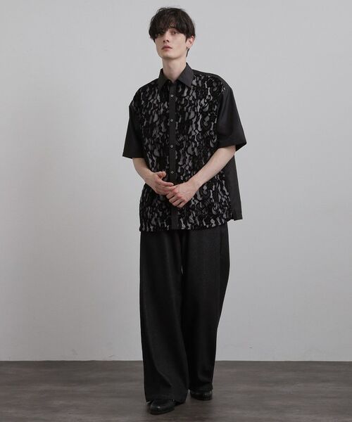 tk.TAKEO KIKUCHI / ティーケー タケオキクチ シャツ・ブラウス | 半袖レースシャツ | 詳細6