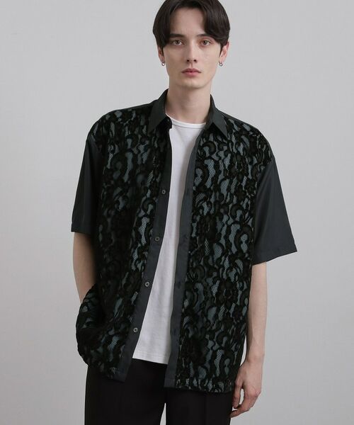 tk.TAKEO KIKUCHI / ティーケー タケオキクチ シャツ・ブラウス | 半袖レースシャツ | 詳細9