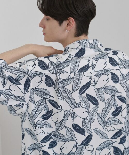 tk.TAKEO KIKUCHI / ティーケー タケオキクチ シャツ・ブラウス | 梨地クジラシャツ | 詳細1