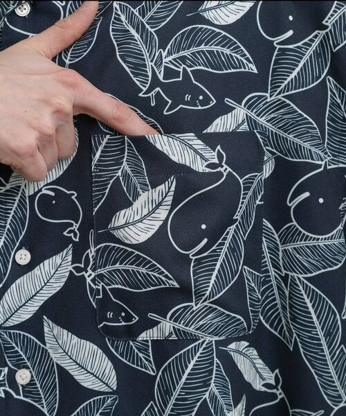 tk.TAKEO KIKUCHI / ティーケー タケオキクチ シャツ・ブラウス | 梨地クジラシャツ | 詳細17