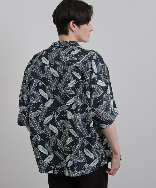 tk.TAKEO KIKUCHI / ティーケー タケオキクチ シャツ・ブラウス | 梨地クジラシャツ | 詳細9