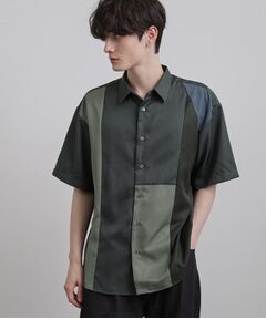 tk.TAKEO KIKUCHI / ティーケー タケオキクチ シャツ・ブラウス | ダイヤゴナル半袖シャツ