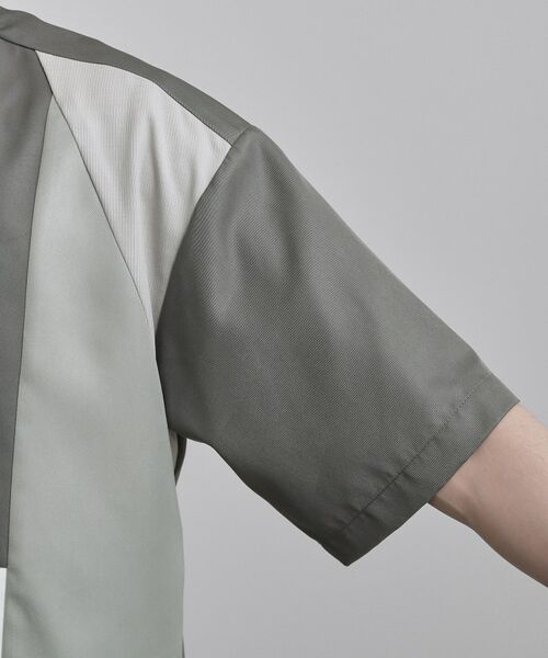 tk.TAKEO KIKUCHI / ティーケー タケオキクチ シャツ・ブラウス | ダイヤゴナル半袖シャツ | 詳細17