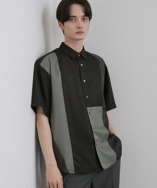 tk.TAKEO KIKUCHI / ティーケー タケオキクチ シャツ・ブラウス | ダイヤゴナル半袖シャツ | 詳細5