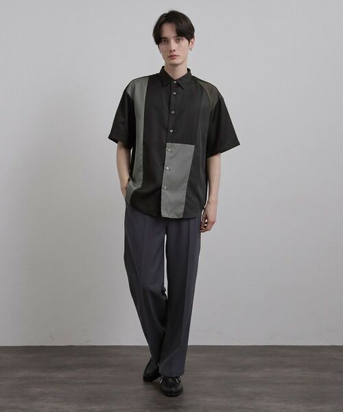 tk.TAKEO KIKUCHI / ティーケー タケオキクチ シャツ・ブラウス | ダイヤゴナル半袖シャツ | 詳細6