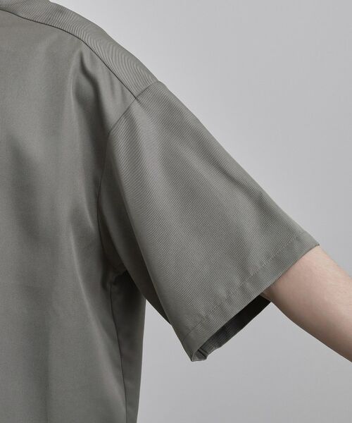 tk.TAKEO KIKUCHI / ティーケー タケオキクチ シャツ・ブラウス | 配色ハーフジップシャツ | 詳細17