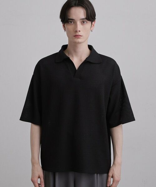 tk.TAKEO KIKUCHI / ティーケー タケオキクチ カットソー | スキッパーポロシャツ | 詳細14