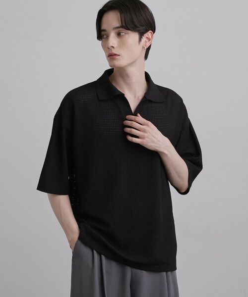 tk.TAKEO KIKUCHI / ティーケー タケオキクチ カットソー | スキッパーポロシャツ | 詳細6