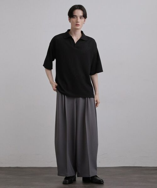 tk.TAKEO KIKUCHI / ティーケー タケオキクチ カットソー | スキッパーポロシャツ | 詳細7