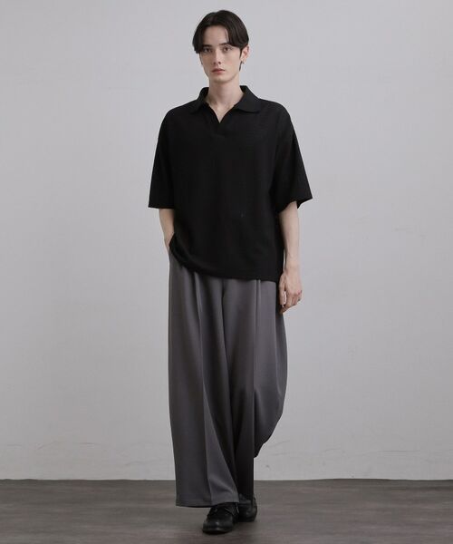 tk.TAKEO KIKUCHI / ティーケー タケオキクチ カットソー | スキッパーポロシャツ | 詳細8