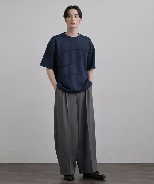 tk.TAKEO KIKUCHI / ティーケー タケオキクチ カットソー | コードエンブロカットソー | 詳細11