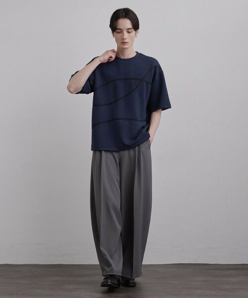 tk.TAKEO KIKUCHI / ティーケー タケオキクチ カットソー | コードエンブロカットソー | 詳細12