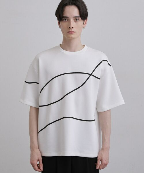 tk.TAKEO KIKUCHI / ティーケー タケオキクチ カットソー | コードエンブロカットソー | 詳細14