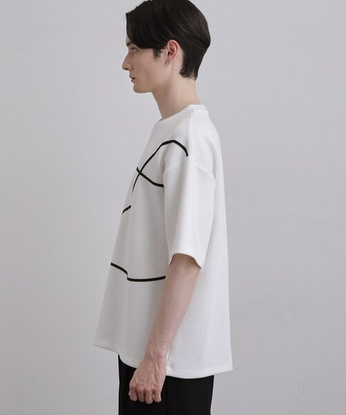 tk.TAKEO KIKUCHI / ティーケー タケオキクチ カットソー | コードエンブロカットソー | 詳細15