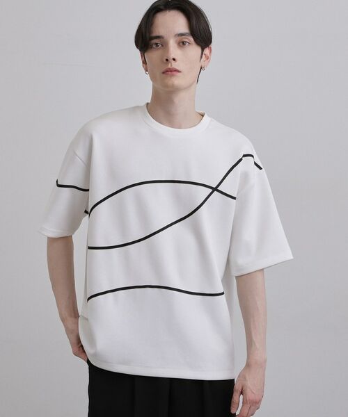 tk.TAKEO KIKUCHI / ティーケー タケオキクチ カットソー | コードエンブロカットソー | 詳細2