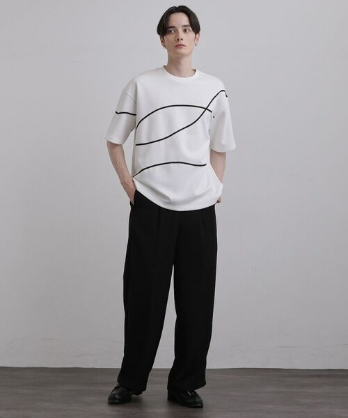 tk.TAKEO KIKUCHI / ティーケー タケオキクチ カットソー | コードエンブロカットソー | 詳細3