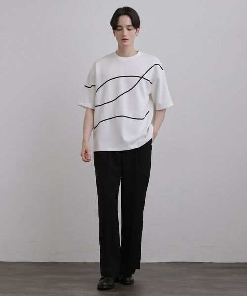 tk.TAKEO KIKUCHI / ティーケー タケオキクチ カットソー | コードエンブロカットソー | 詳細4