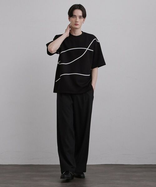 tk.TAKEO KIKUCHI / ティーケー タケオキクチ カットソー | コードエンブロカットソー | 詳細8