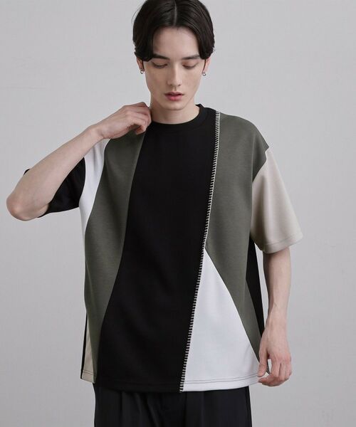 tk.TAKEO KIKUCHI / ティーケー タケオキクチ カットソー | ダイヤゴナル半袖カットソー | 詳細10