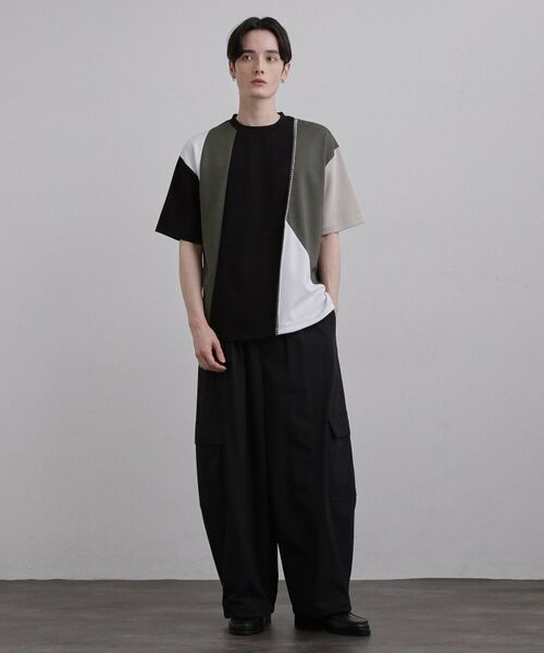 tk.TAKEO KIKUCHI / ティーケー タケオキクチ カットソー | ダイヤゴナル半袖カットソー | 詳細11