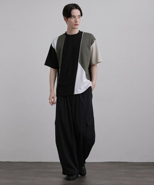 tk.TAKEO KIKUCHI / ティーケー タケオキクチ カットソー | ダイヤゴナル半袖カットソー | 詳細12