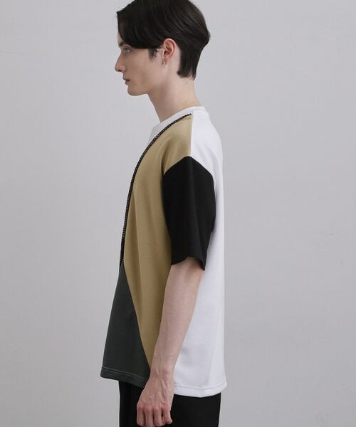 tk.TAKEO KIKUCHI / ティーケー タケオキクチ カットソー | ダイヤゴナル半袖カットソー | 詳細15