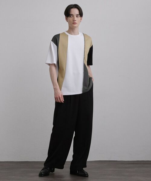 tk.TAKEO KIKUCHI / ティーケー タケオキクチ カットソー | ダイヤゴナル半袖カットソー | 詳細4