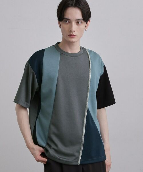 tk.TAKEO KIKUCHI / ティーケー タケオキクチ カットソー | ダイヤゴナル半袖カットソー | 詳細6